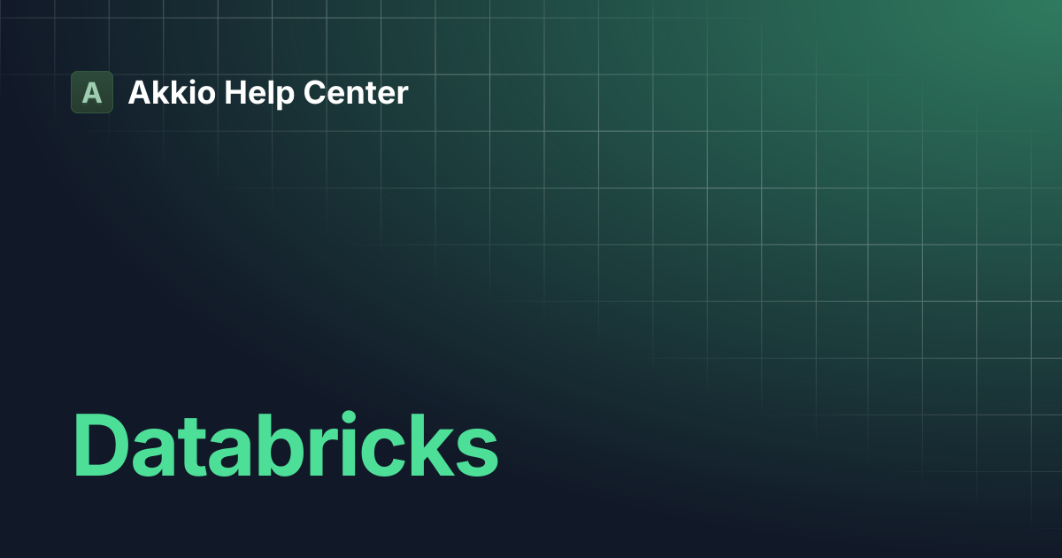 Databricks | Akkio Help Center